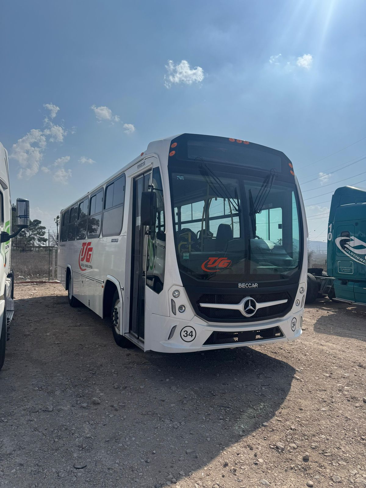 Camion TSG en carretera